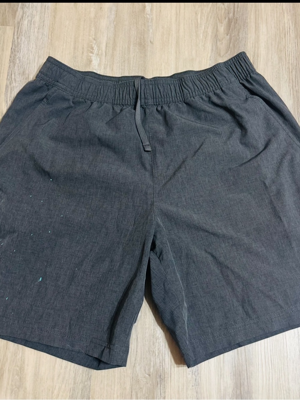 Mens Dark Grey Athletic Shorts By Layer8 Quick Dry Size Small